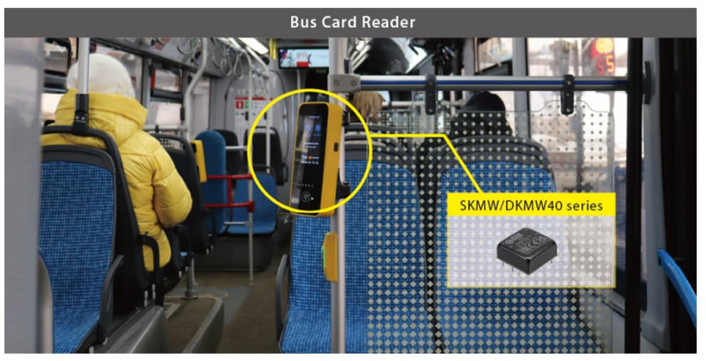 MEAN WELL SKMW40/DKMW40 40 W 直流-直流转换器